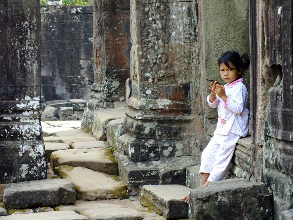 Angkor Wat Bajon, fot. Paweł Kempa